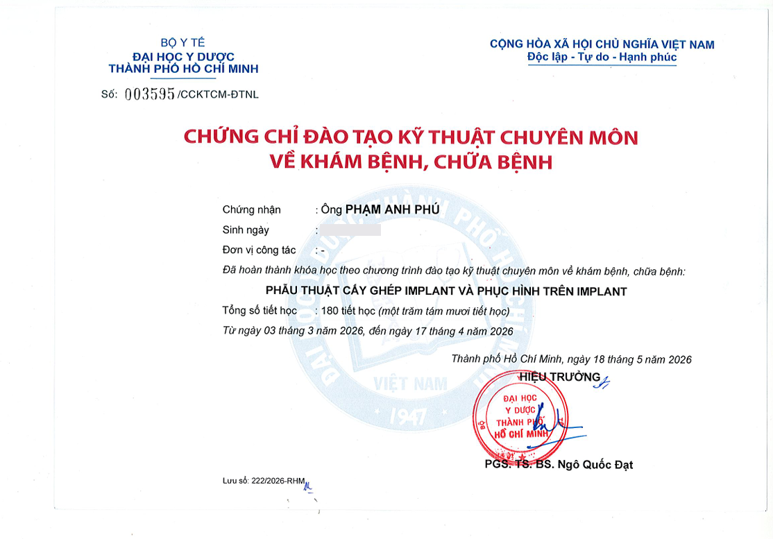Bằng cấp chứng chỉ
