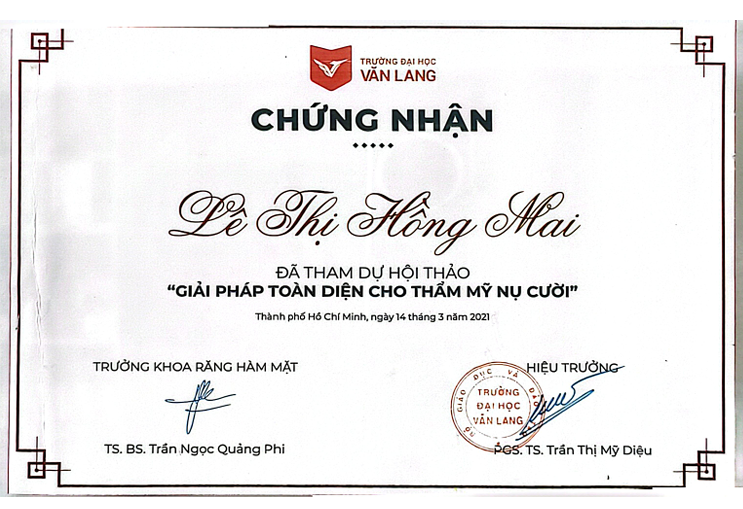 Bằng cấp chứng chỉ