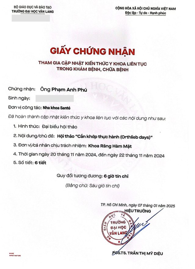 Bằng cấp chứng chỉ