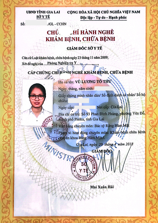Bằng cấp chứng chỉ