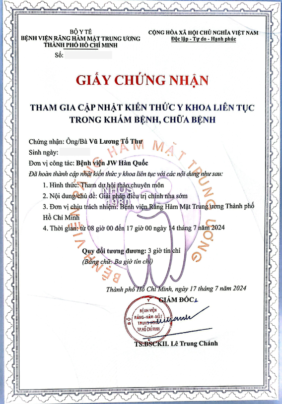 Bằng cấp chứng chỉ