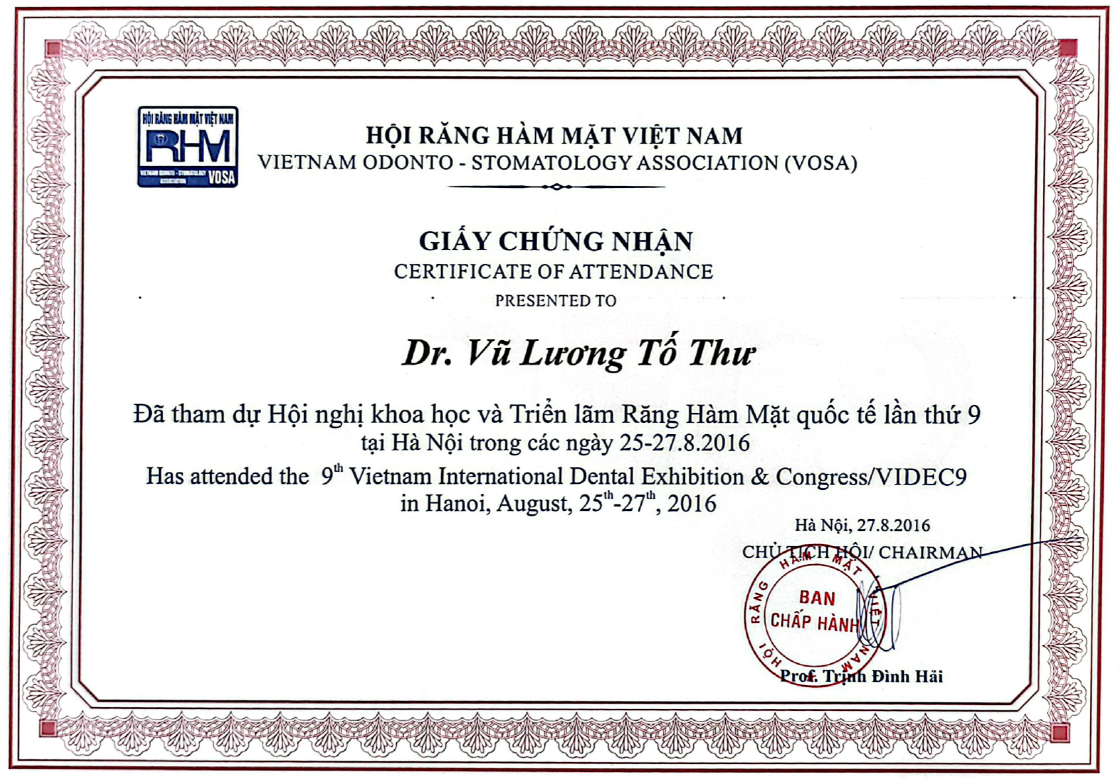 Bằng cấp chứng chỉ