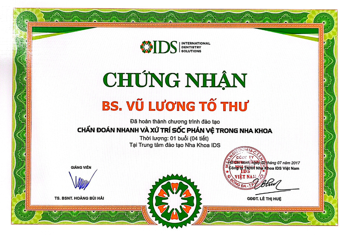 Bằng cấp chứng chỉ